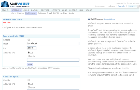 mailvault-mailsources